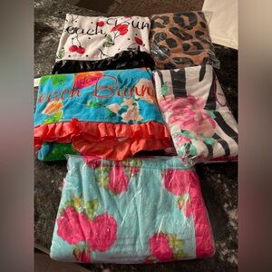NWT beach bunny towels various colors available all XL, read description